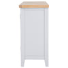 Earlham Grey Painted & Oak Large Sideboard
