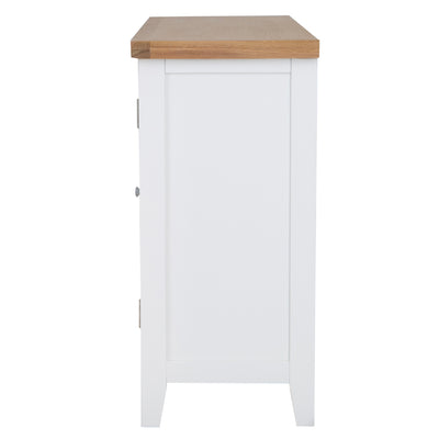 Earlham White Painted & Oak Large Sideboard