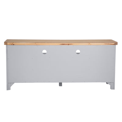 Earlham Grey Painted & Oak Large TV Unit