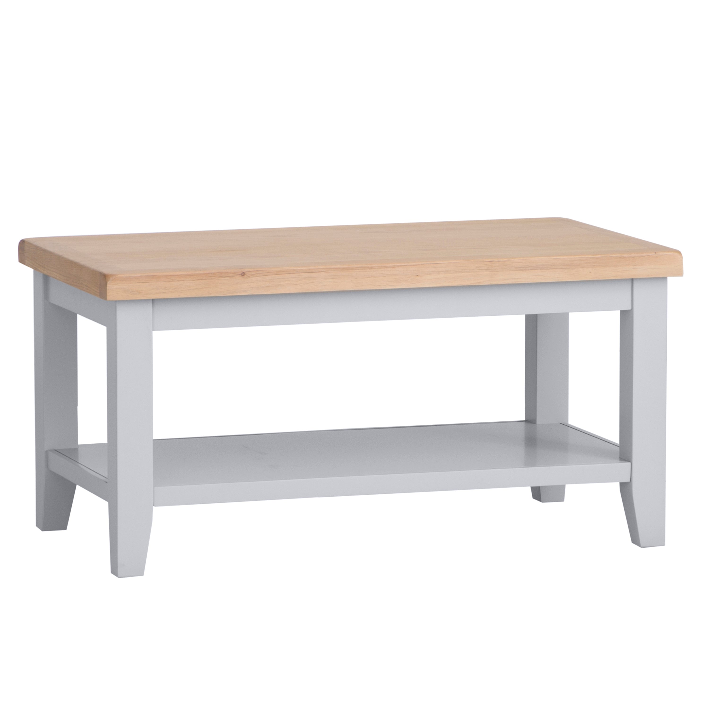 Earlham Grey Painted & Oak Small Coffee Table