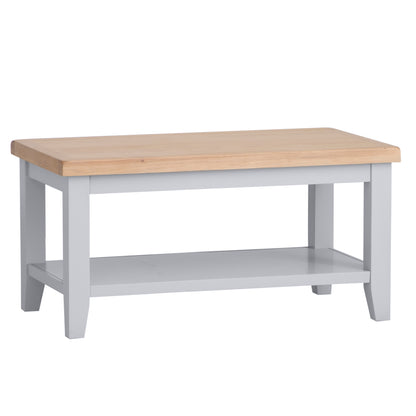 Earlham Grey Painted & Oak Small Coffee Table