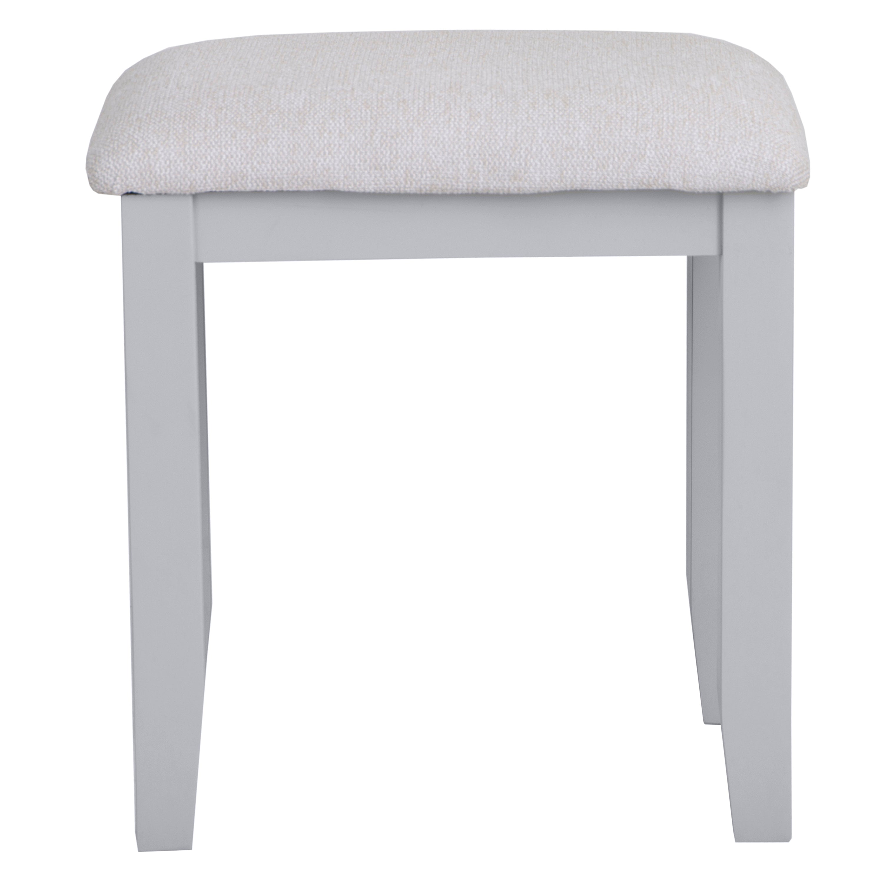 Earlham Grey Painted & Oak Grey Dressing Table Stool
