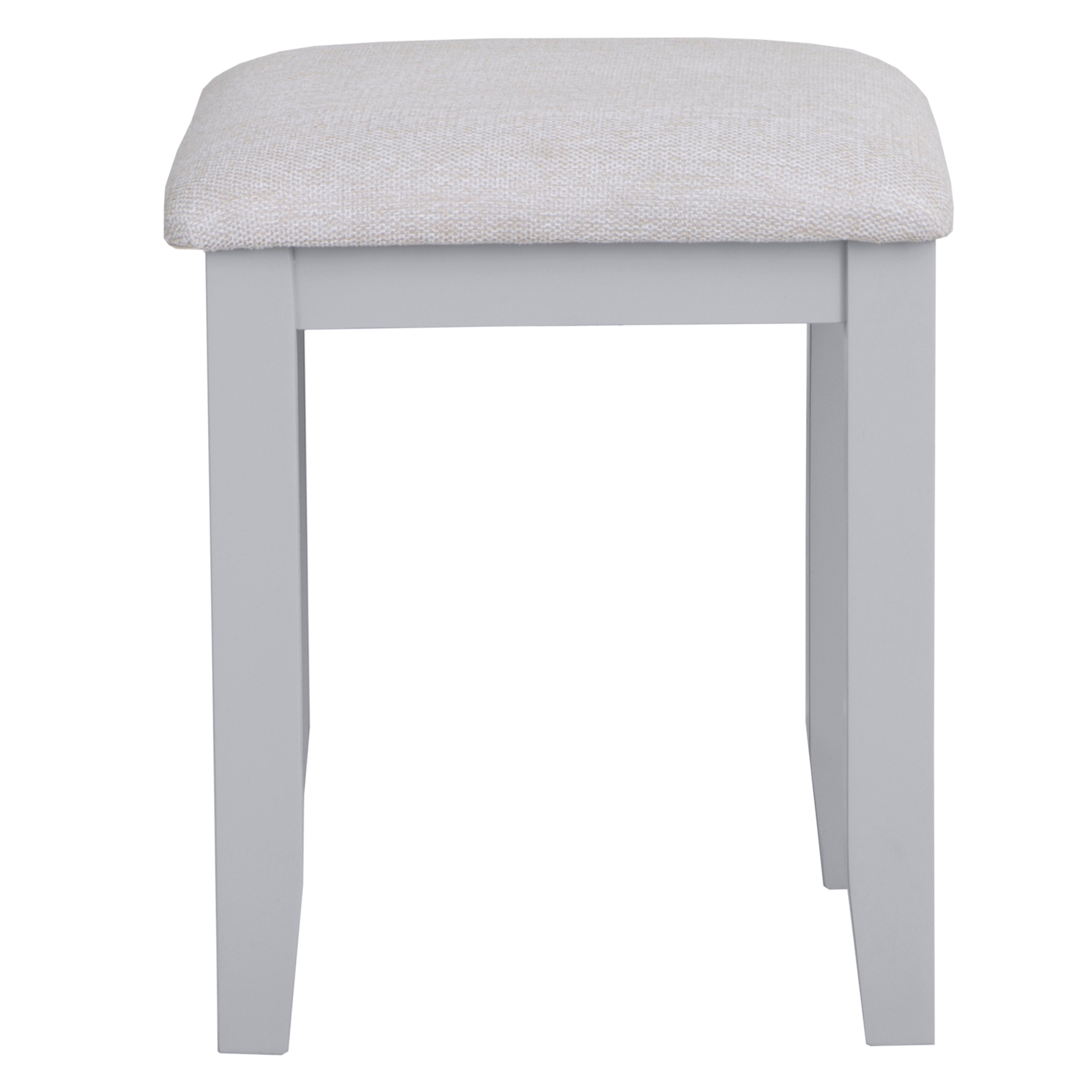 Earlham Grey Painted & Oak Grey Dressing Table Stool