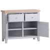 Earlham Grey Painted & Oak Standard Sideboard