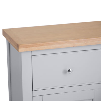 Earlham Grey Painted & Oak Standard Sideboard