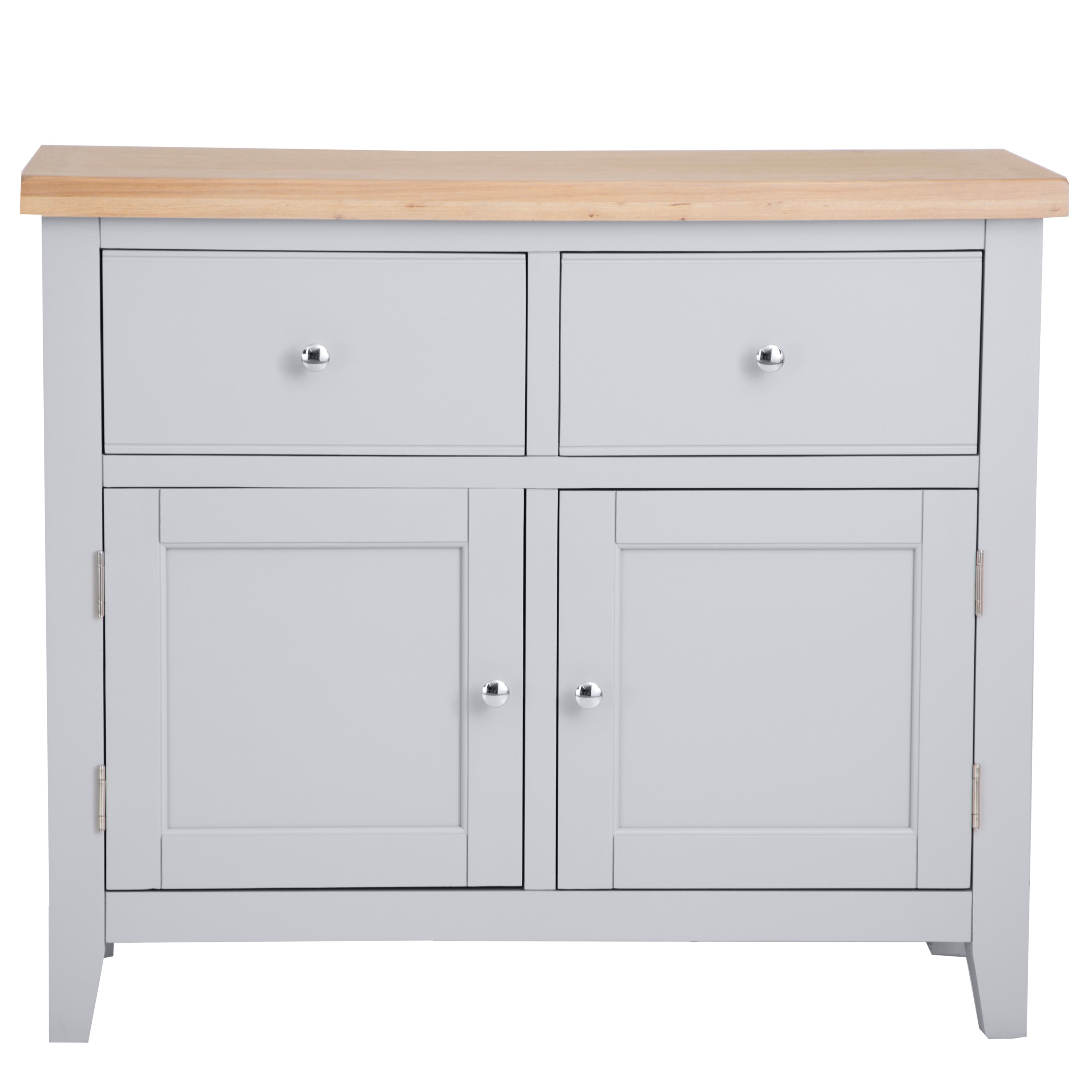 Earlham Grey Painted & Oak Standard Sideboard
