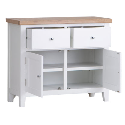 Earlham White Painted & Oak Standard Sideboard