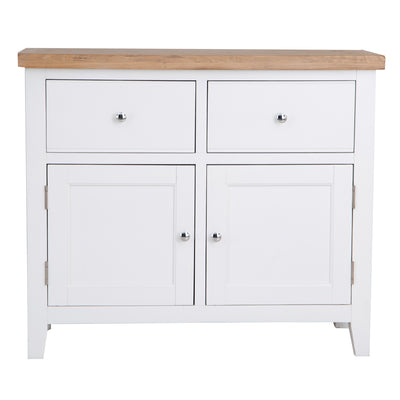 Earlham White Painted & Oak Standard Sideboard