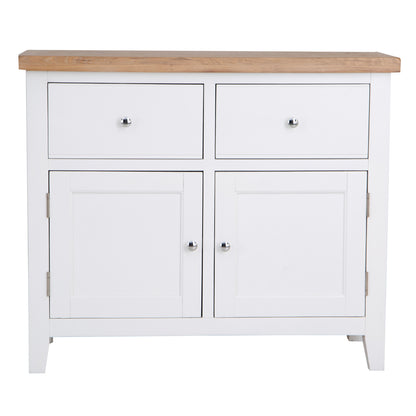 Earlham White Painted & Oak Standard Sideboard