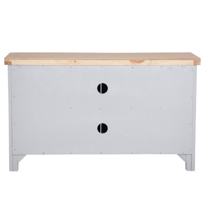 Earlham Grey Painted & Oak Standard TV Unit
