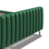 Emilia 4ft6 (135cm) Double Fabric Bedframe - Green Velvet