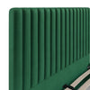 Emilia 4ft6 (135cm) Double Fabric Bedframe - Green Velvet