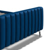 Emilia 5ft (150cm) King Size Fabric Bedframe - Royal Blue Velvet