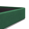 Lucia 4ft6 (135cm) Double Fabric Bedframe Ottoman - Green Velvet