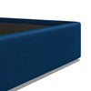 Lucia 5ft (150cm) King Size Fabric Bedframe Ottoman - Royal Blue Velvet