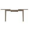 Suffolk Grey Oak Dining Table - 1.25m Extending