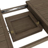 Suffolk Grey Oak Dining Table - 1.25m Extending