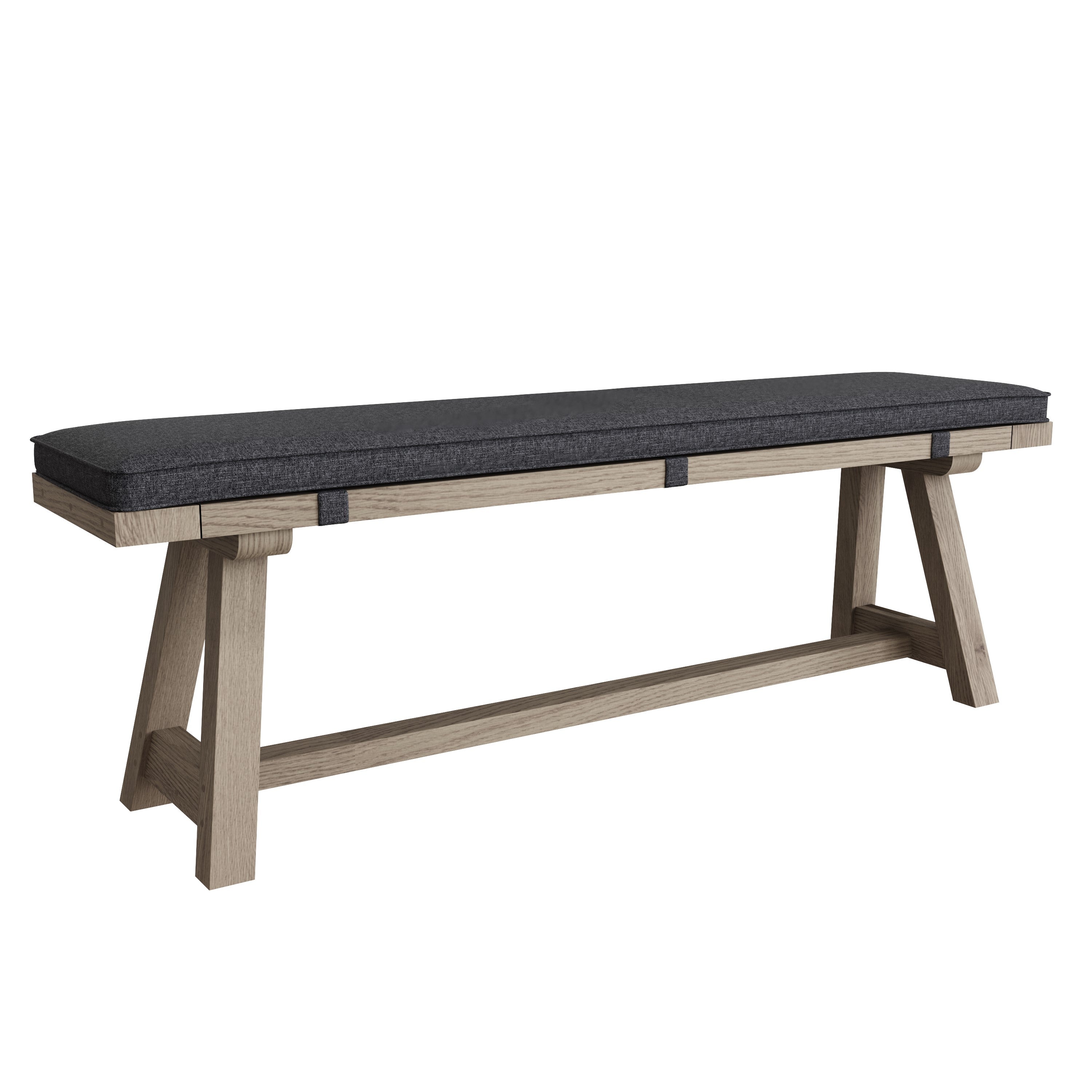 Suffolk Grey Oak Bench Cushion ONLY - 160cm