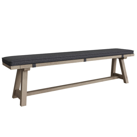 Suffolk Grey Oak Bench Cushion ONLY - 200cm