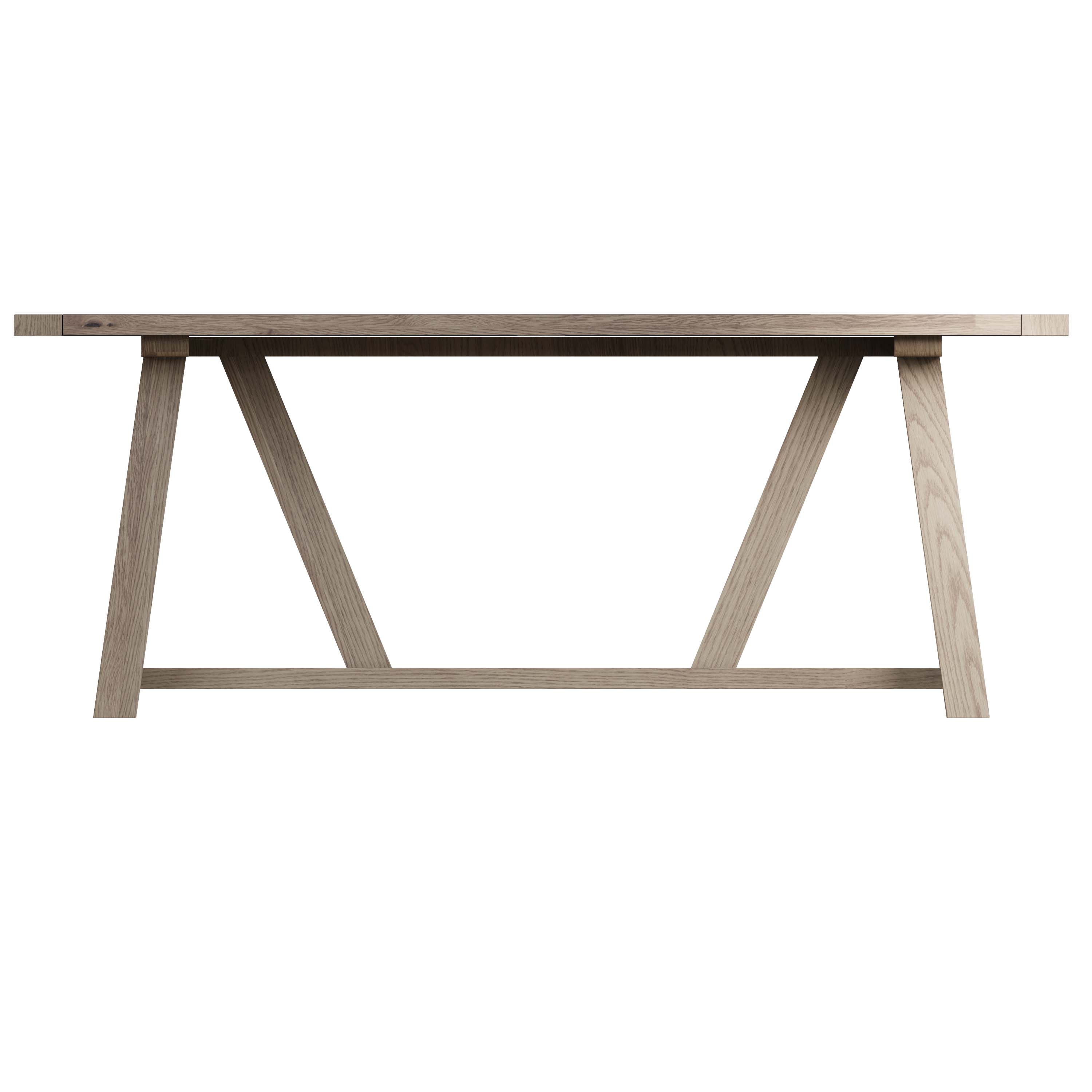 Suffolk Grey Oak Dining Table - 200cm
