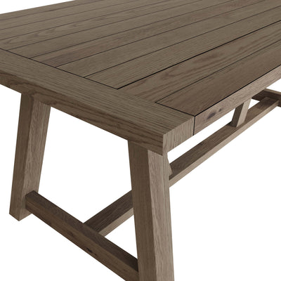 Suffolk Grey Oak Dining Table - 200cm