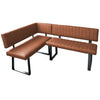 Fusion Corner Bench Tan - Left Hand