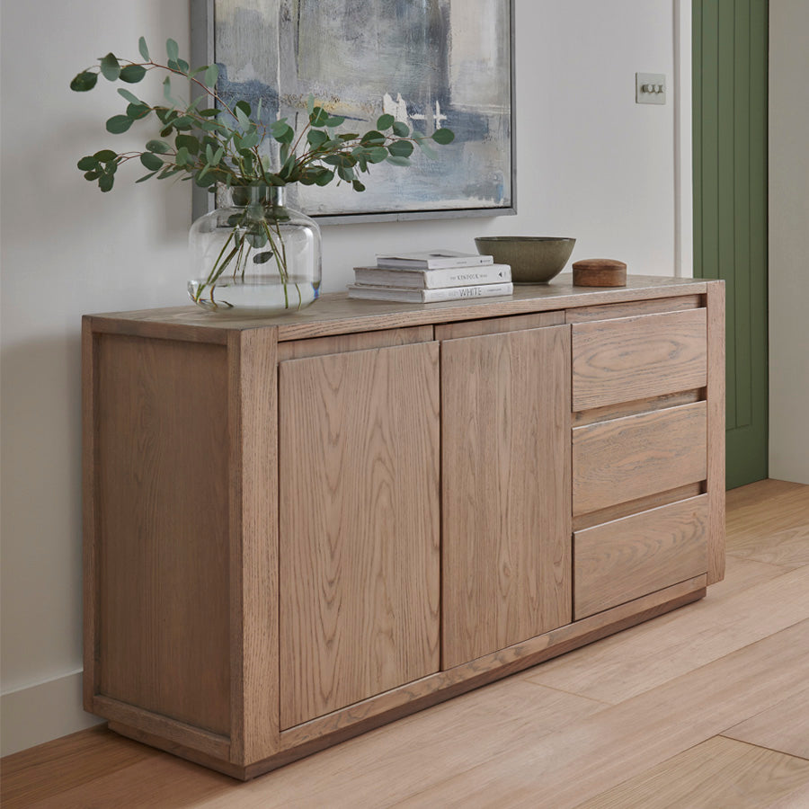 Falun Smoked Oak Sideboard