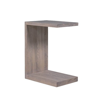 Falun Smoked Oak Drinks Table