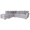 Fantasia Sofa - 1 Corner 2 With Stool (Pillow Back)