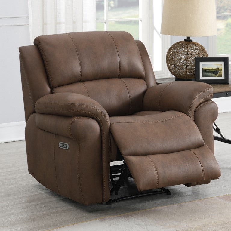 Farnham Ultra Sofa - Armchair Electric Recliner - Tan