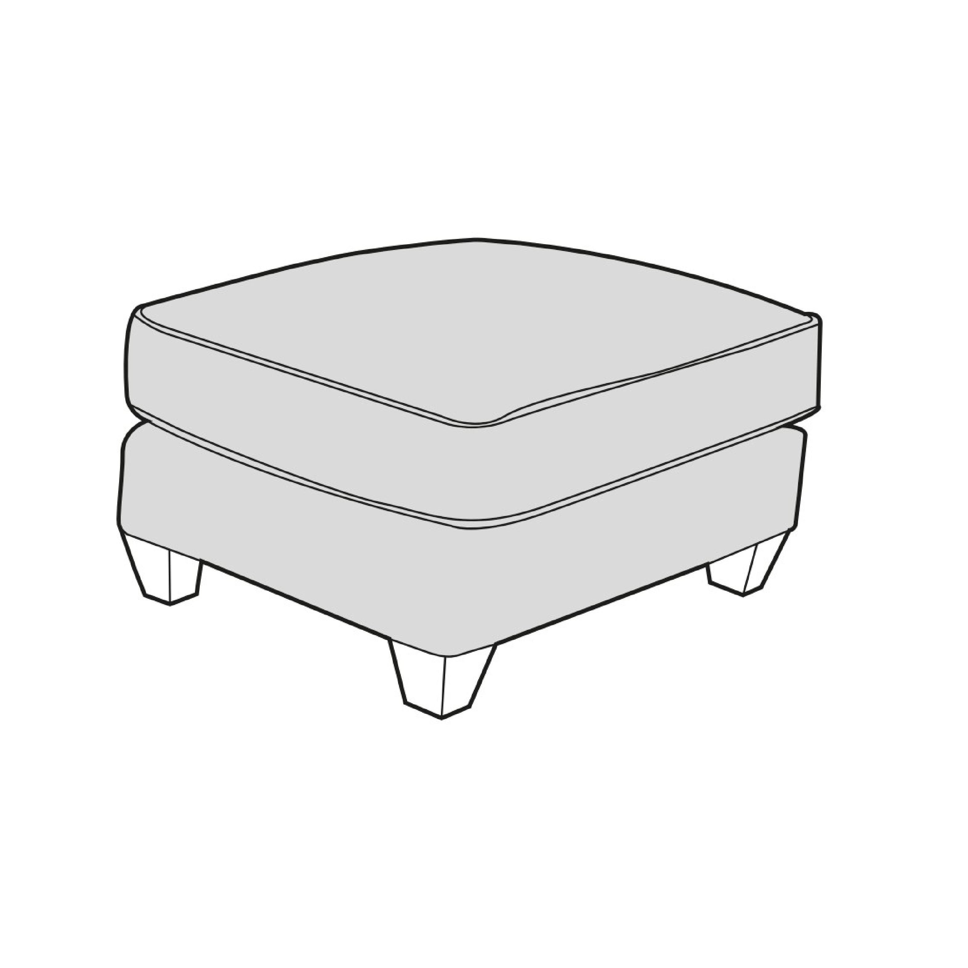 Kahlo Sofa - Footstool
