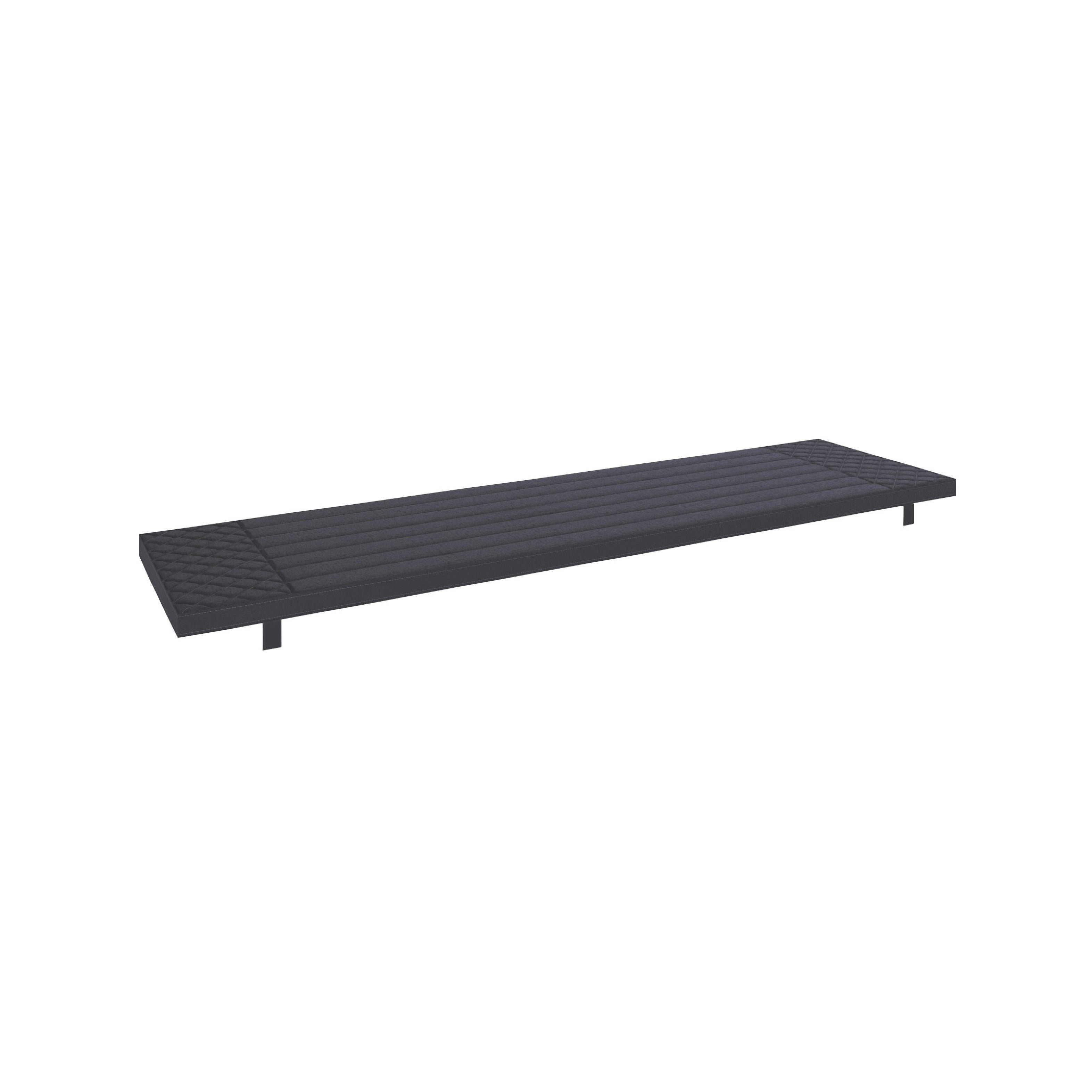 Franklin 140cm Bench Seat Pad - Grey