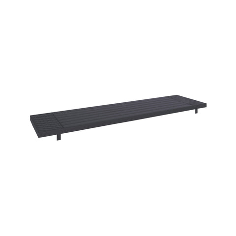 Franklin 140cm Bench Seat Pad - Grey