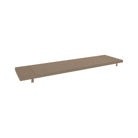Franklin 140cm Bench Seat Pad - Taupe