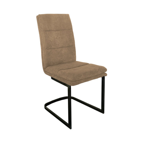 Franklin Cantilever Dining Chair - Taupe