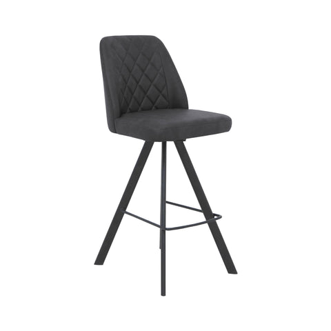 Franklin Swivel Bar Stool - Grey