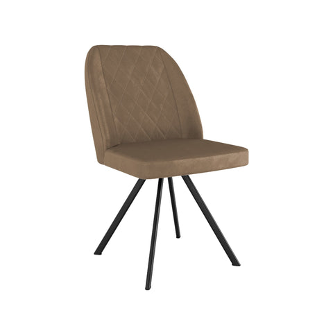 Franklin Swivel Dining Chair - Taupe