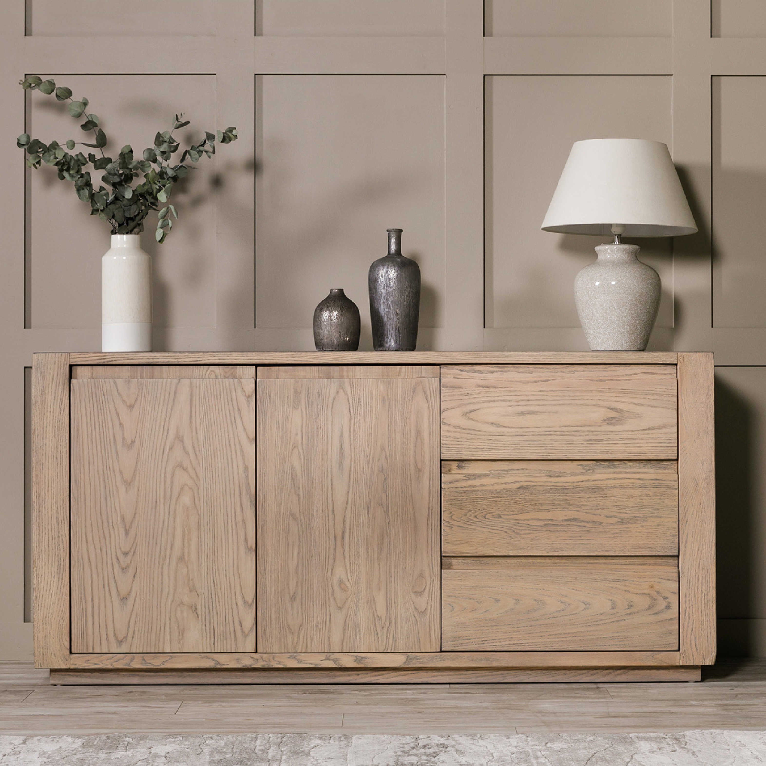 Falun Smoked Oak Sideboard