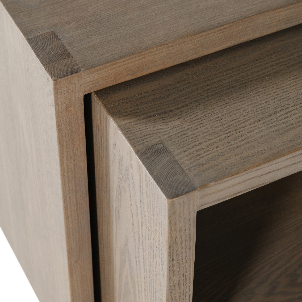 Falun Smoked Oak Nest of Tables