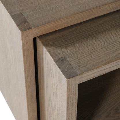 Falun Smoked Oak Nest of Tables