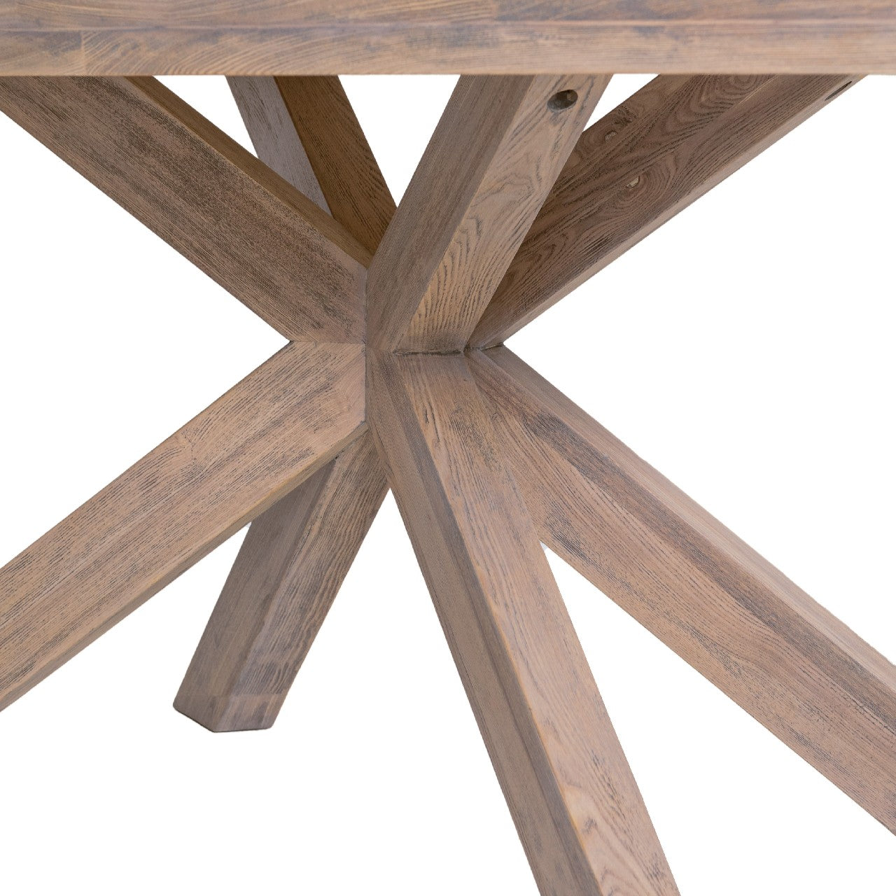 Falun Smoked Oak 235cm Oval Dining Table