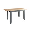 Modena Oak & Grey Dining Table - 1.6m Extending