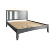 Modena Grey Painted & Oak Bed Frame - 5ft King Size