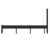 Modena Grey Painted & Oak Bed Frame - 5ft King Size
