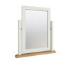 Modena White Painted & Oak Dressing Table - Mirror