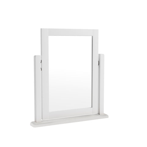 Modena Oak & White Trinket Mirror