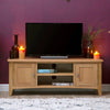 Modena Oak TV Unit - Large