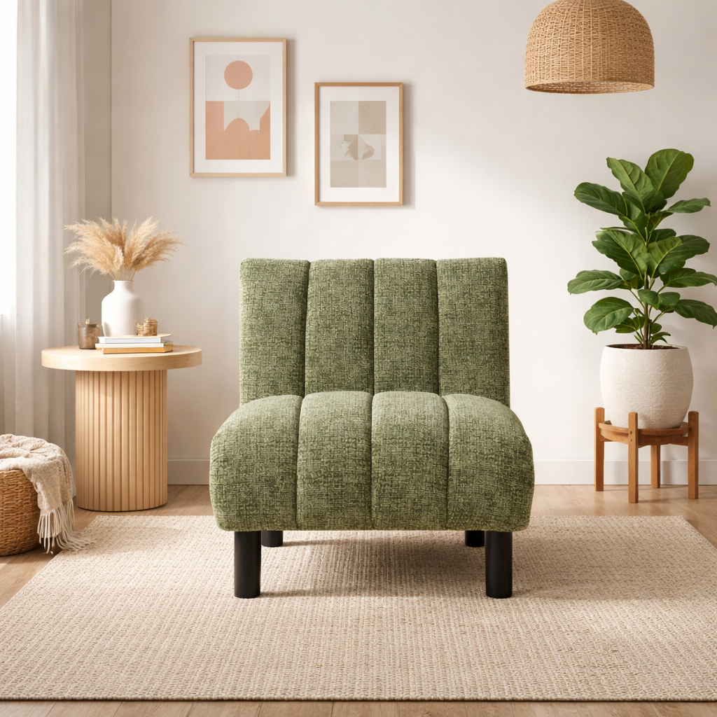 Lily Accent Chair - Green