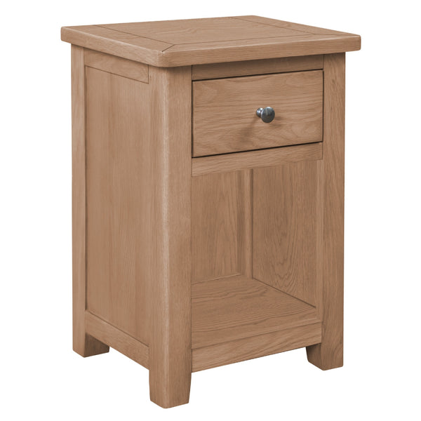 Henley Oak Painted Bedside - 1 Drawer