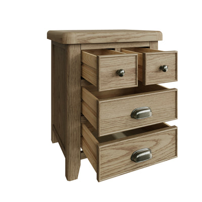 Norfolk Oak Bedside Cabinet - Extra Large